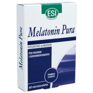 Esi Melatonin Pura integratore per Favorire il Sonno 60 Tavoltte