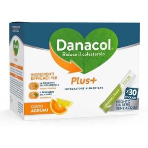 Danacol Plus + integratore contro il colesterolo 30 stick gel