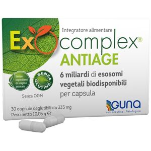 Guna Exocomplex Antiage Integratore per una Pelle Radiante 30 Capsule