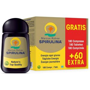 Cabassi e Giuriati Spirulina Marcus Rohrer 180 Compresse + 60 omaggio