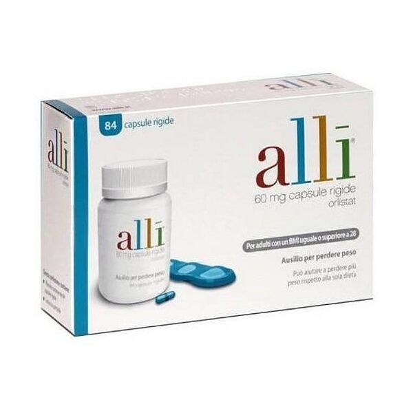 alli farmaco per la perdita di peso 84 capsule 60 mg