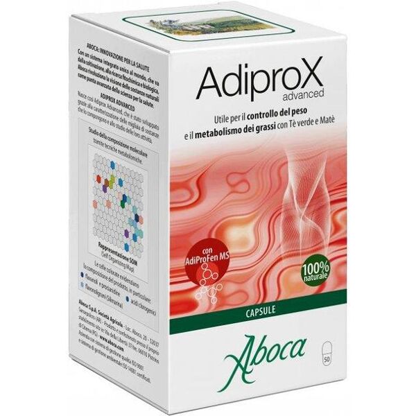 aboca adiprox 50 opercoli integratore dimagrante