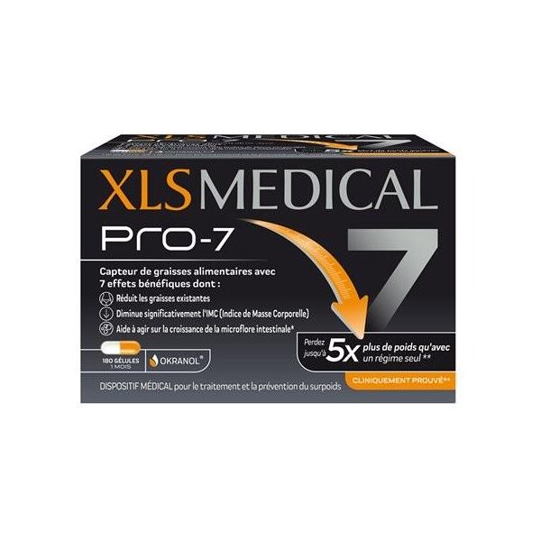 xls medical pro 7 integratore per dimagrire 180 capsule