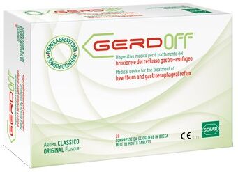 Sofar Gerdoff 20 compresse integratore per il bruciore gastrico