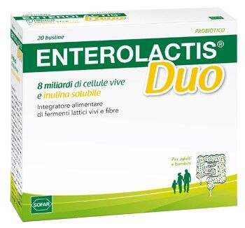 Sofar Enterolactis Duo 20 Bustine Integratore intestinale