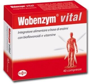 Wobenzym Vital Integratore Enzimatico per il Benessere Articolare 120 Compresse