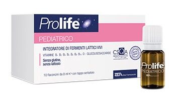 Zeta Farmaceutici Prolife Pediatrico Fermenti Lattici 12 Flaconcini 8ML