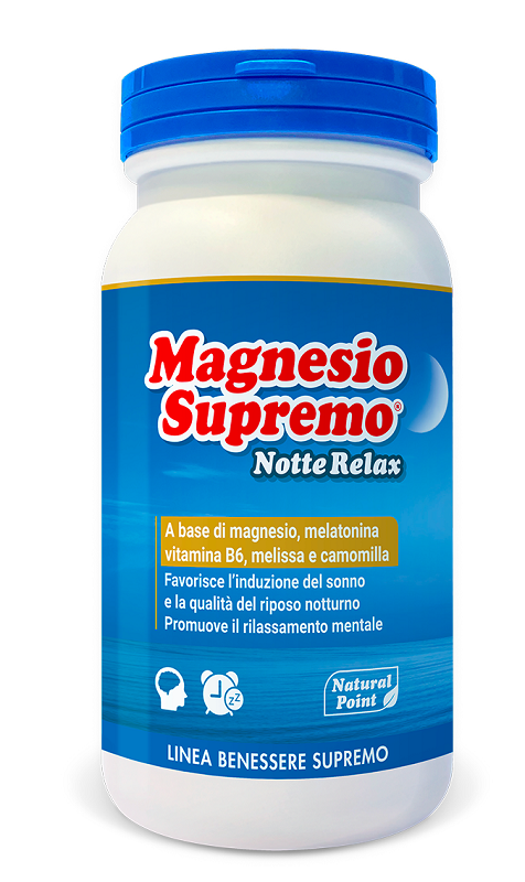 Natural Point Magnesio Supremo Notte Relax 150 grammi