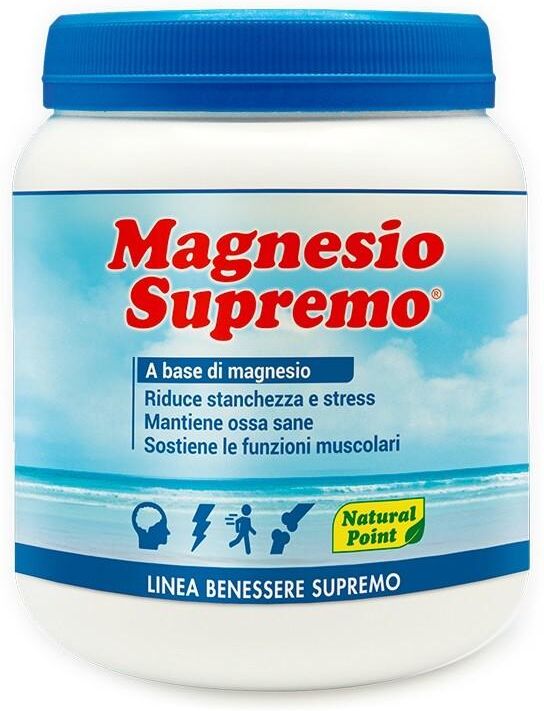 Natural Point Magnesio Supremo per Stress e Stanchezza 300gr