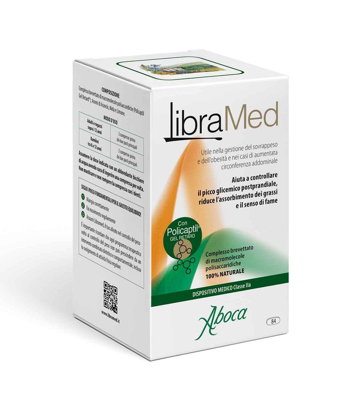 Aboca Libramed Dispositivo Medico dimagrante 84 compresse