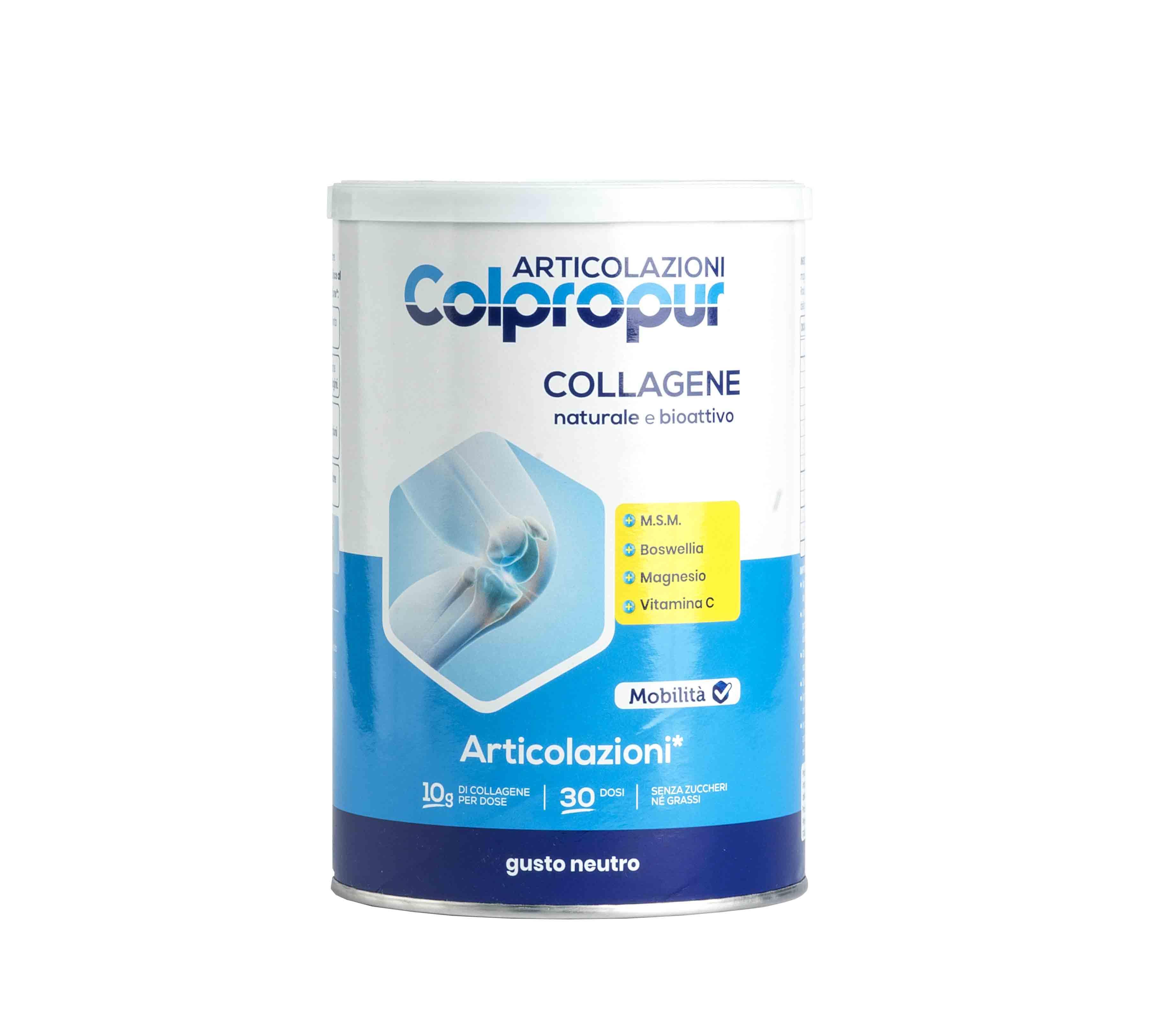 Colpropur Articolazioni integratore di collagene naturale bioattivo 336g