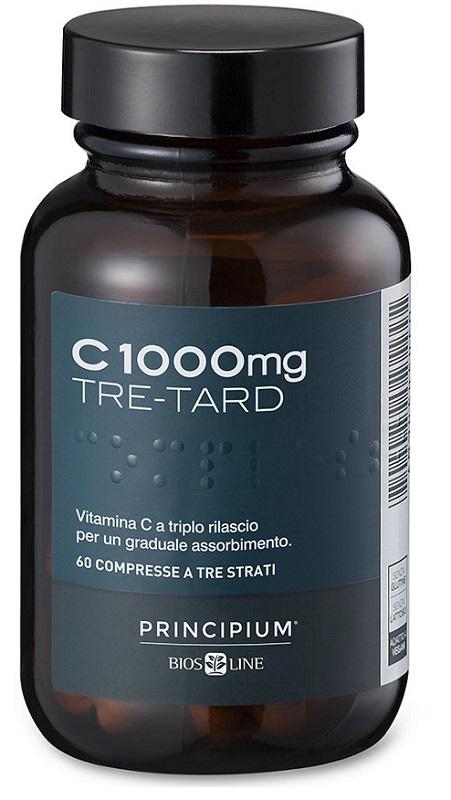 Biosline Principium C1000 Tretard Integratore di Vitamina C 60 Compresse