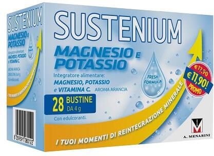 Sustenium Magnesio e Potassio 28 Bustine