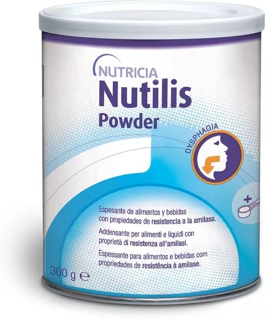 Nutricia Nutilis Powder Addensante Alimentare per Problemi di Deglutizione Barattolo da 300 g