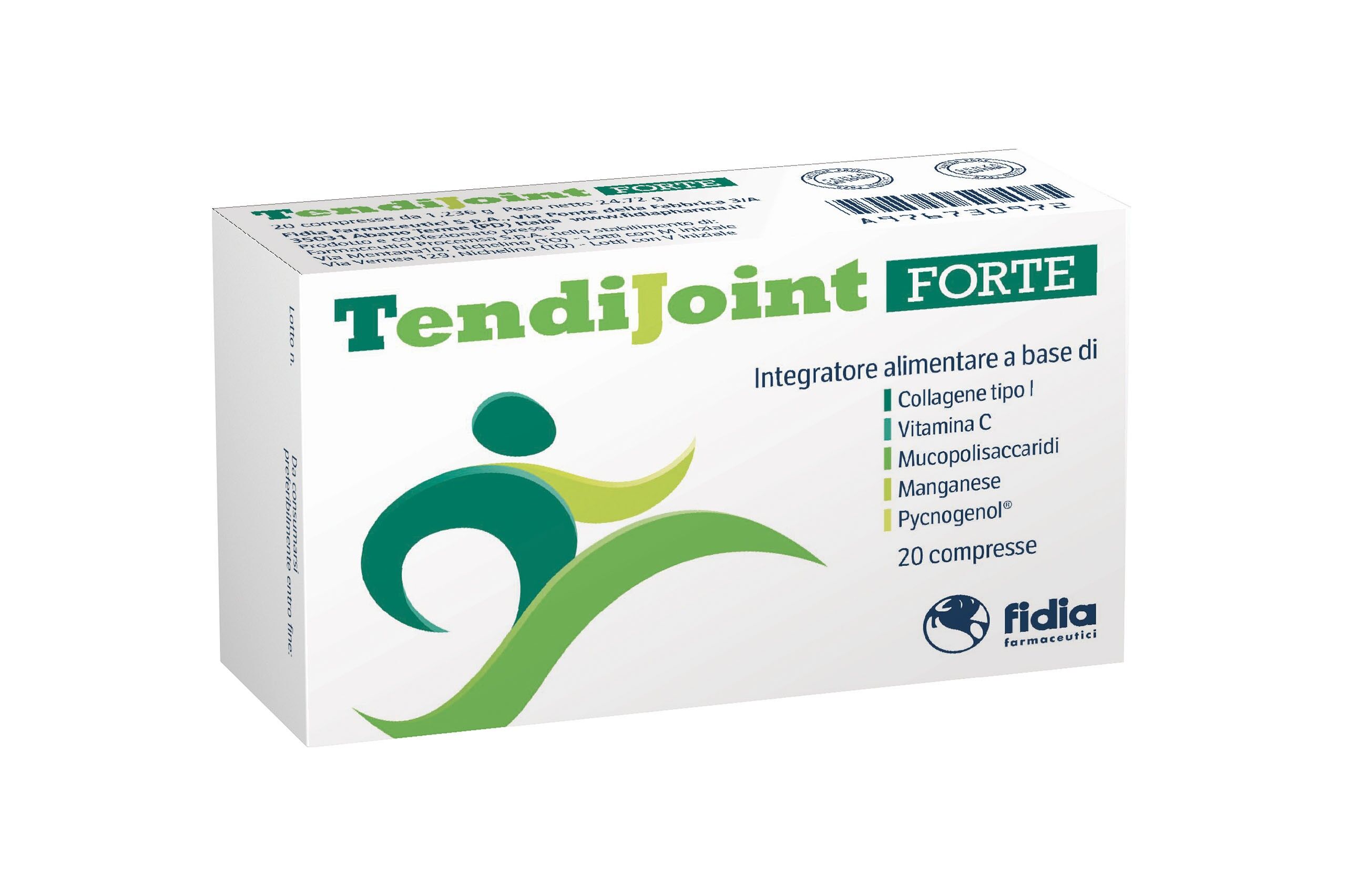 Fidia Tendijoint Forte Integratore Antiossidante 20 compresse