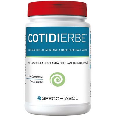 Specchiasol Cotidierbe integratore per la stitichezza da 100 compresse Specchiasol Cotidierbe integratore per la stitichezza da 100 compresse