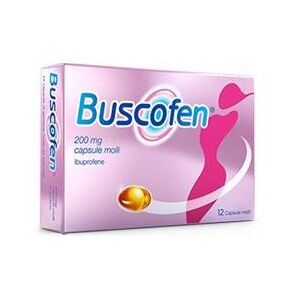 Buscofen 12 capsule molli 200 mg