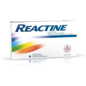 Johnson & Johnson Reactine 6 Compresse 5mg+120mg Rp