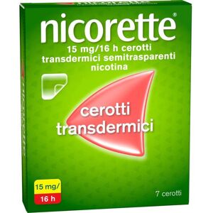 Nicorette 7 Cerotti Transdermici 15mg/16H