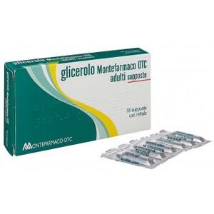 Montefarmaco Glicerolo Adulti 18 Supposte