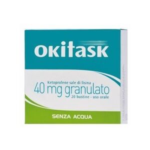 Dompe' Farmaceutici Okitask Soluzione Orale Granulari 30bust 40mg