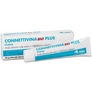 BIO + Fidia Connettivina Bio Plus Crema 25g Trattamento Avanzato per Irritazioni Cutanee e Lesioni