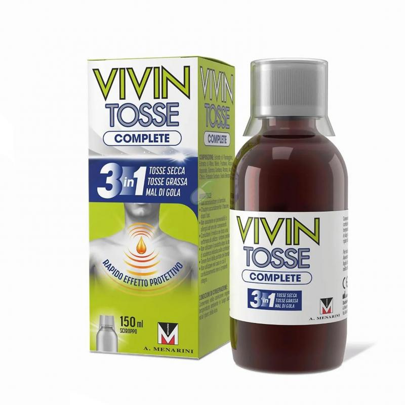 Gola VIVIN TOSSE COMPLETE SCIROPPO PER TOSSE 150 ML