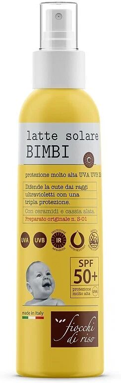 Artsana Spa Fiocchi Di Riso Latte Solare Bimbi 50+ 140 Ml Spray