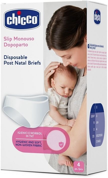 Chicco Mamma Donna Slip Tessuto Non Tessuto Misura 3 4 Pezzi Chicco Mamma Donna Slip Tessuto Non Tessuto Misura 3 4 Pezzi