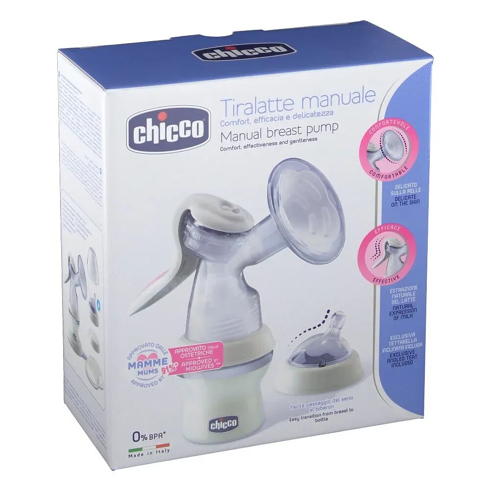 Chicco Tiralatte Manuale Natfeeling Stepup New Chicco Tiralatte Manuale Natfeeling Stepup New