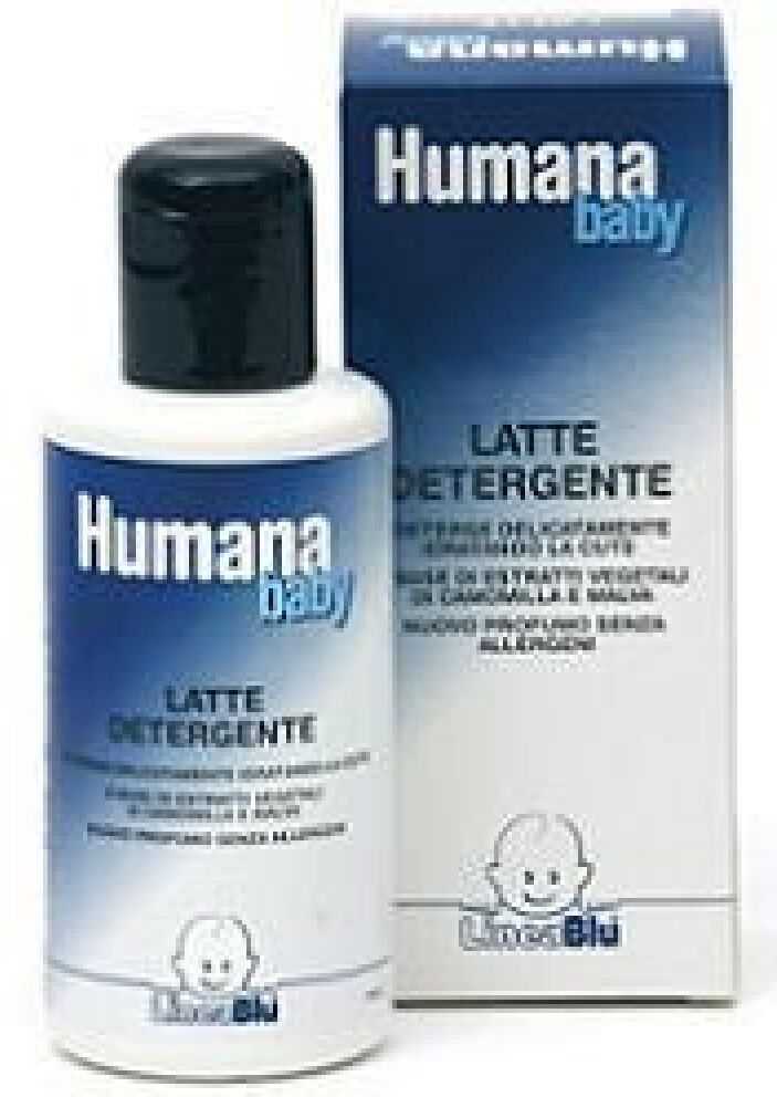 Humana Lineablu Latte Detergente Baby 150ml Humana Lineablu Latte Detergente Baby 150ml