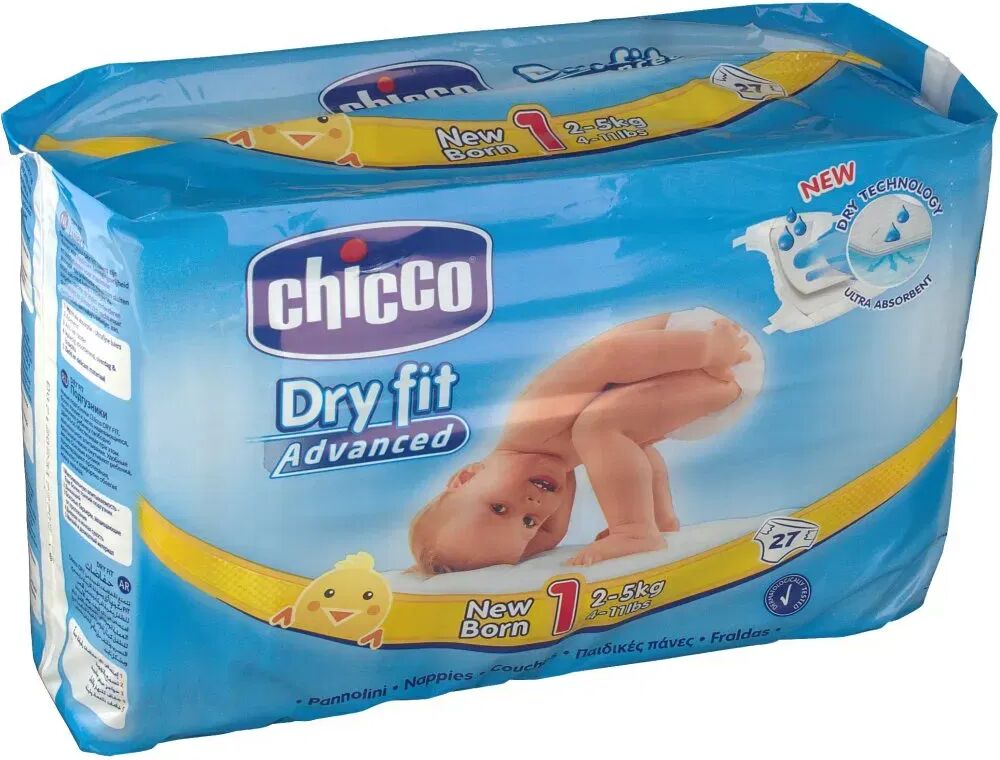 Chicco Ch Dry Fit Advance New Born 27 Pezzi Chicco Ch Dry Fit Advance New Born 27 Pezzi