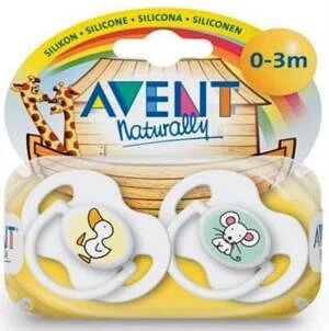 Avent Succhietto Decorato 0-3m 2 Pezzi Avent Succhietto Decorato 0-3m 2 Pezzi