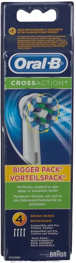 Oral-B Spazzolino Oralb Refill Crossaction Eb 50-4