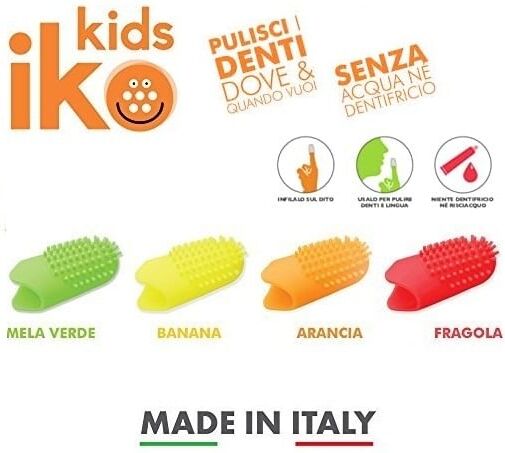 Melo Iko Kids Arancia Ditale Al Fluoro Melo Iko Kids Arancia Ditale Al Fluoro