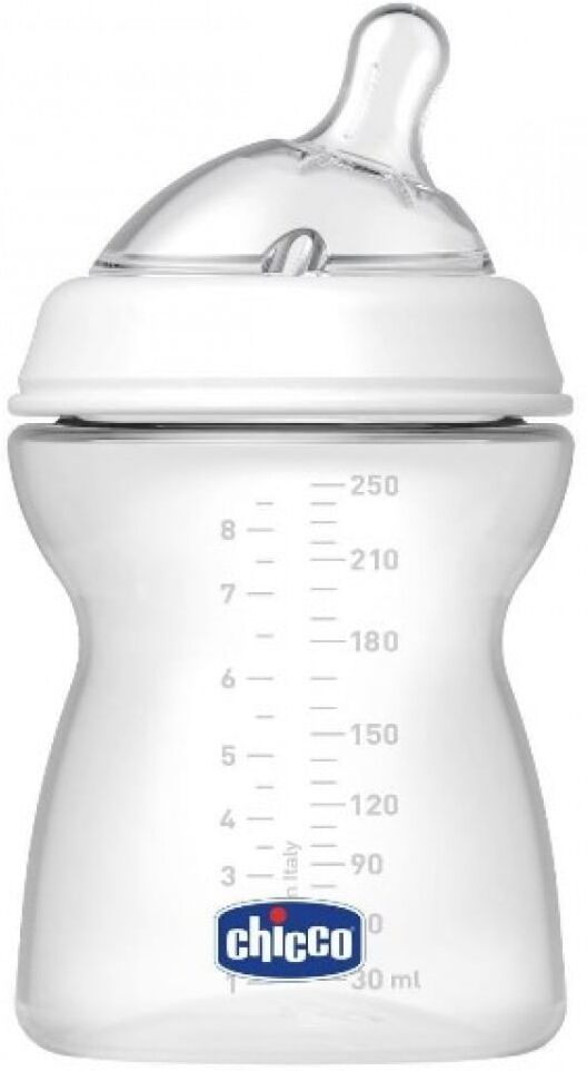 Chicco Biberon Natural Feel 2 Mesi+250 Ml Medium Chicco Biberon Natural Feel 2 Mesi+250 Ml Medium