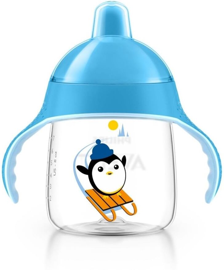Philips Avent Tazza Con Beccuccio Decorata Azzurro 260 Ml Philips Avent Tazza Con Beccuccio Decorata Azzurro 260 Ml