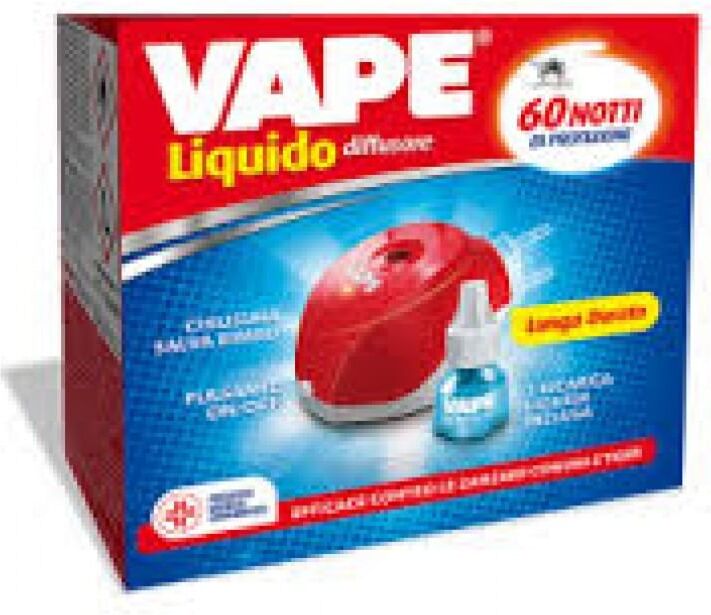 Vape Elettroemanatore Liquido Spina + Refill 480 Ore Vape Elettroemanatore Liquido Spina + Refill 480 Ore
