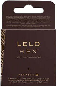 Hex Preservativi Respect Lelo 3 Pezzi Hex Preservativi Respect Lelo 3 Pezzi