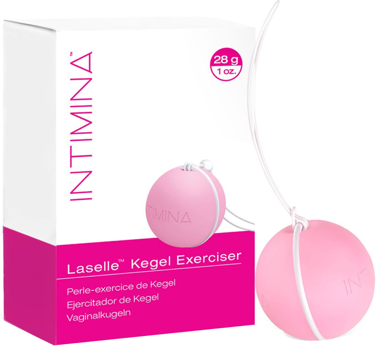 Intimina - Leloi Ab Sfera Per Esercizi Del Pavimento Pelvico Kegel Laselle 28 G1 Pezzo_ Intimina - Leloi Ab Sfera Per Esercizi Del Pavimento Pelvico Kegel Laselle 28 G1 Pezzo_