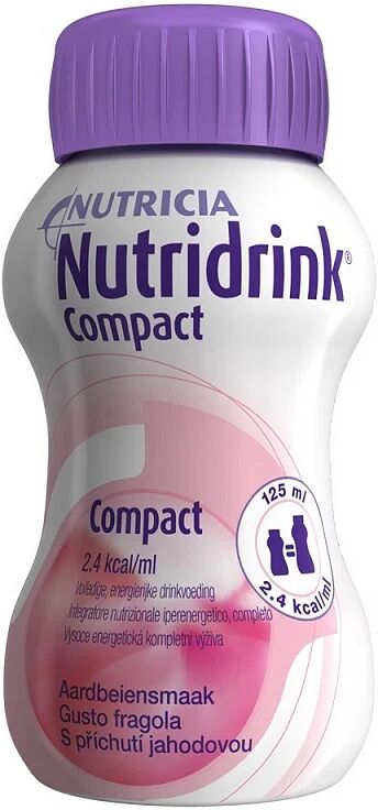 Nutridrink Compact Fragola 4x125 Ml