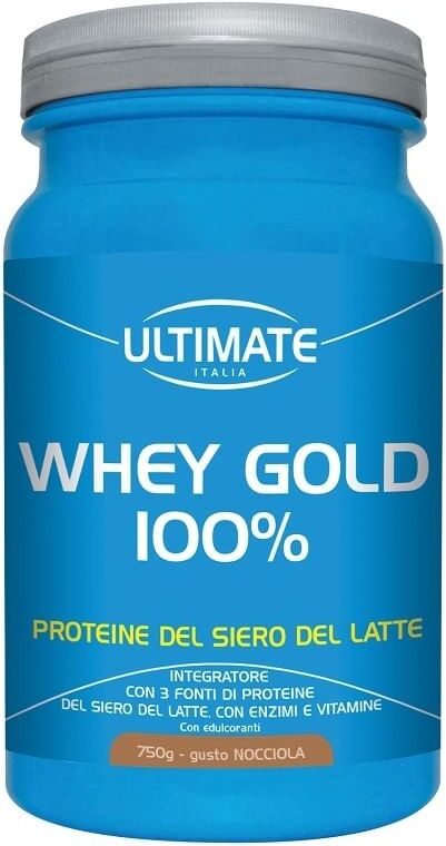 Ultimate Whey Gold 100% Nocciola 750 G Ultimate Whey Gold 100% Nocciola 750 G