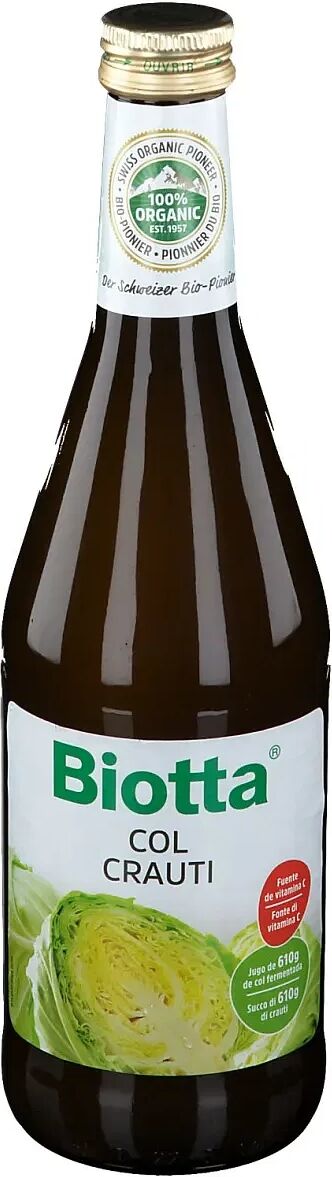 Baule Volante & Fior Di Loto Biotta Succo Di Crauti 500 Ml Baule Volante & Fior Di Loto Biotta Succo Di Crauti 500 Ml