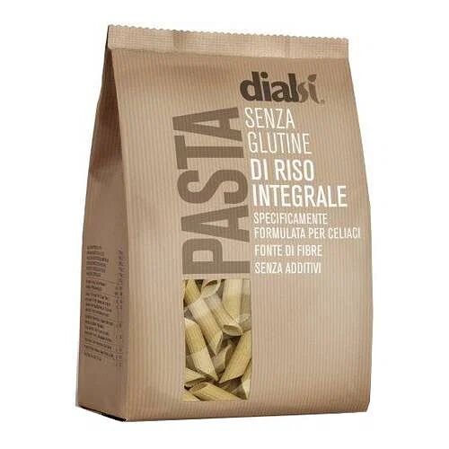 Dialcos Dialsi' Pasta Riso Integrale Penne Rigate Numero 34 400 G