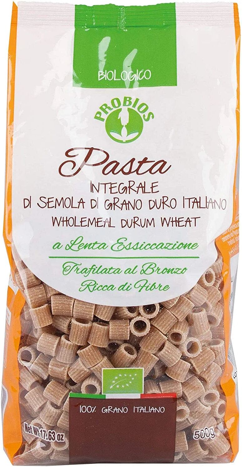 Probios Pasta Di Frumento Integrale Ditali Pastina Per Minestra 500g