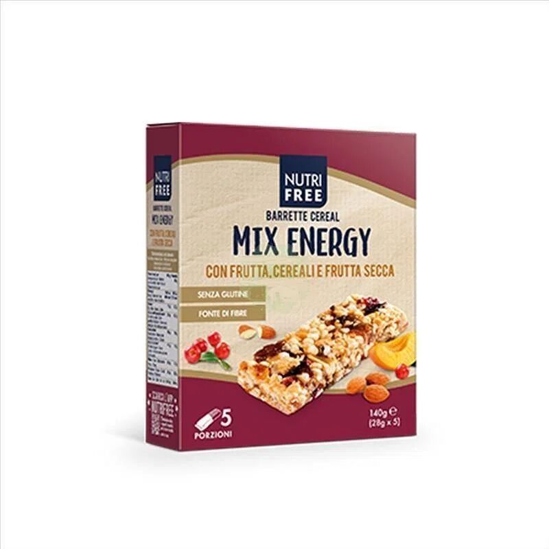 Nutrifree Barrette Cereal Mix Energy 28 G X 5