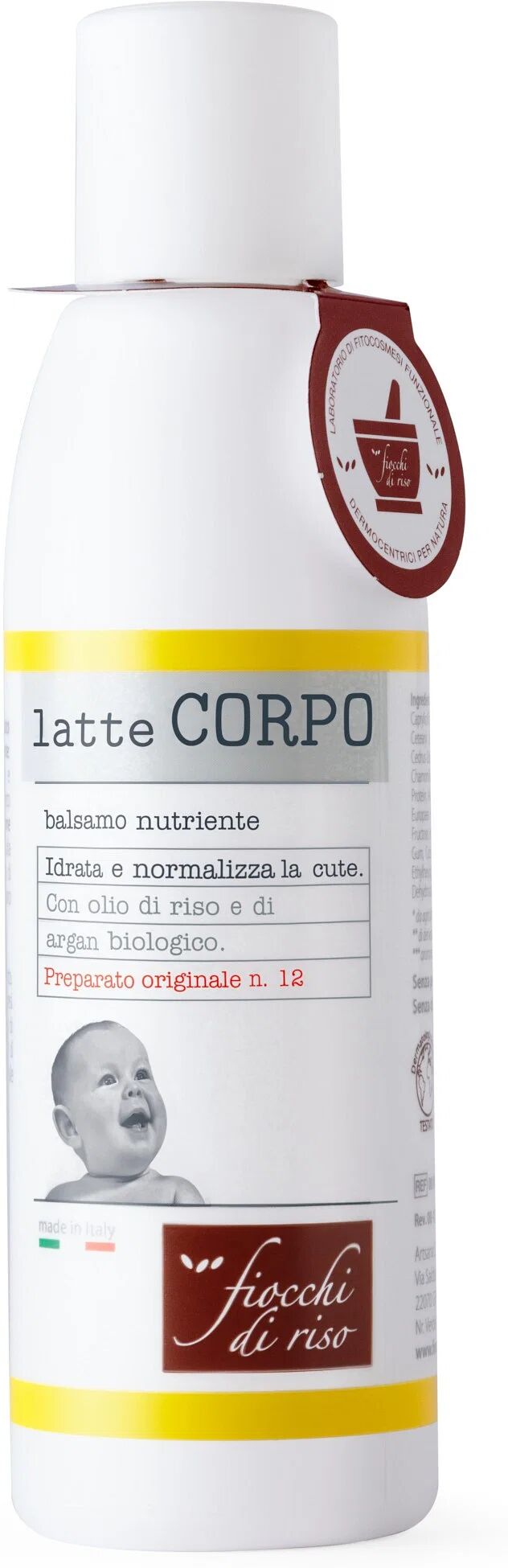 Fiocchi Di Riso Latte Corpo Nutriente 140 Ml