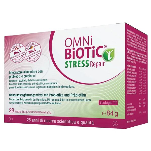 institut allergosan gmbh omni biotic stress repair 28 bustine da 3 g