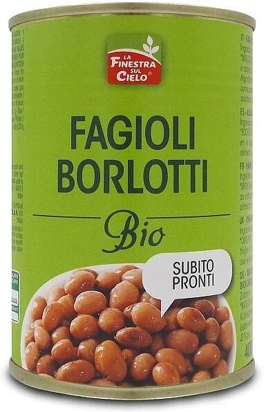 La Finestra Sul Cielo Fagioli Borlotti Pronti Bio