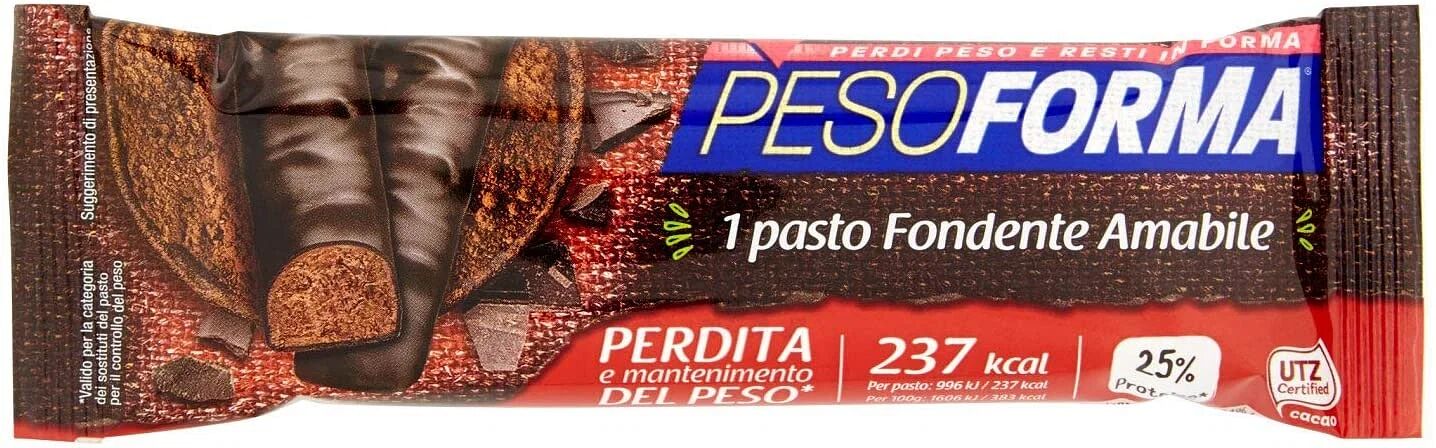 Pesoforma Monopasto Cioccolato Fondente 2 Pezzi